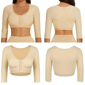 Arm Shaper Compression Bra Shaper Posture Correction Sz L Beige RUNS SMALL NWOT